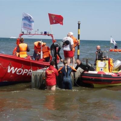 ZAWODY NIVEA-WOPR W KRYNICY MORSKIEJ 2008